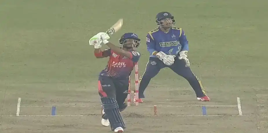 ABSOLUTE MAYHEM! Tanzid Hasan goes berserk with the bat