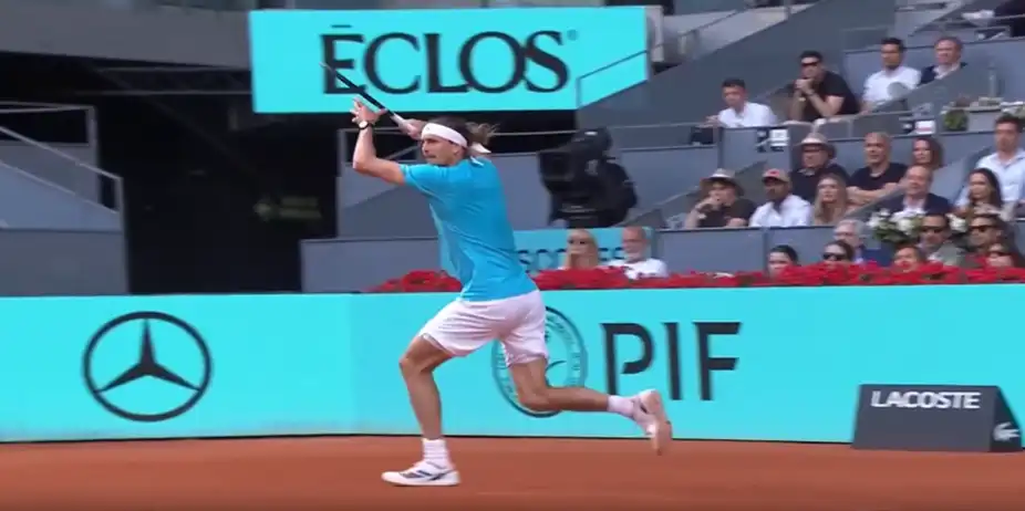 PURE POWER! Zverev’s return leaves Navone dazed