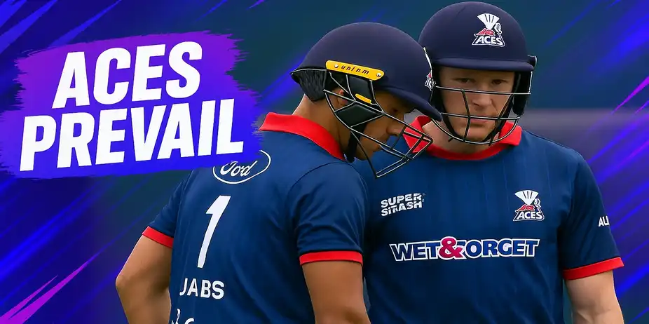 Auckland Aces beat Wellington Firebirds by 5 wickets | Match 4