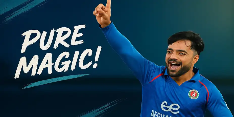 PURE MAGIC! Rashid Khan rattles Hetmyer with a beauty