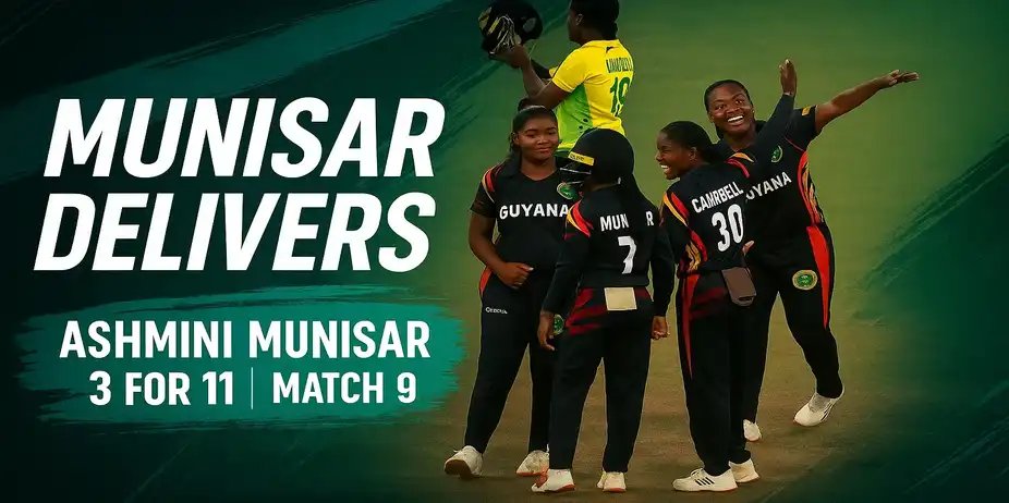 Ashmini Munisar's 3 for 11 | Match 9 