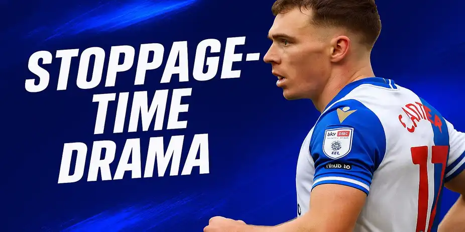 STOPPAGE-TIME DRAMA! Hayden Carter rescues a point for Blackburn