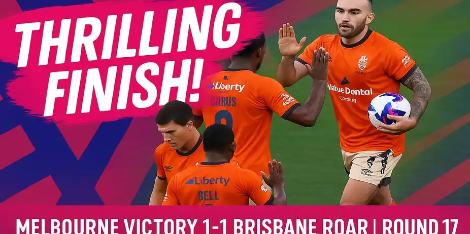 Melbourne Victory 1-1 Brisbane Roar | Round 17