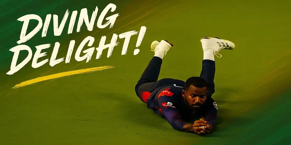 DIVING DELIGHT! Tanzid Hasan pulls off a stunner