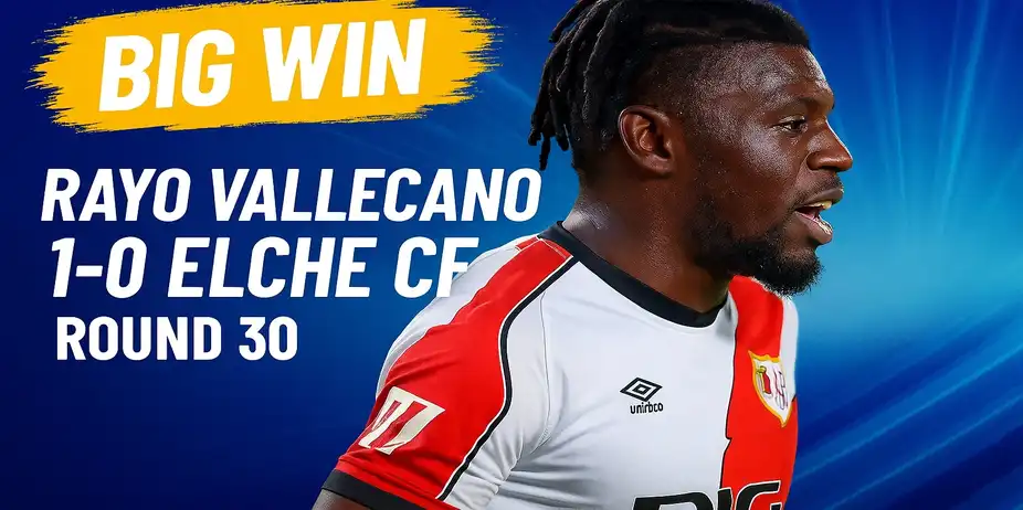 Rayo Vallecano 1-0 Elche CF | Round 30