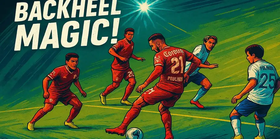 BACKHEEL MAGIC! Paulinho doubles Toluca’s lead