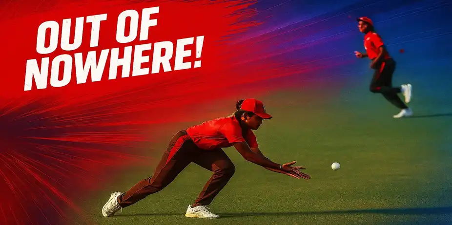 OUT OF NOWHERE! Rabeya Khan plucks a screamer