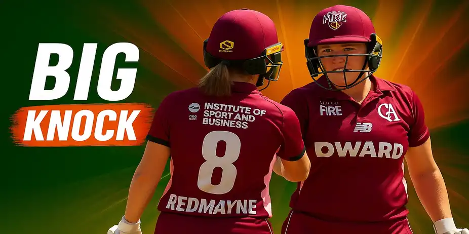 Grace Harris's 111 off 94 | Final