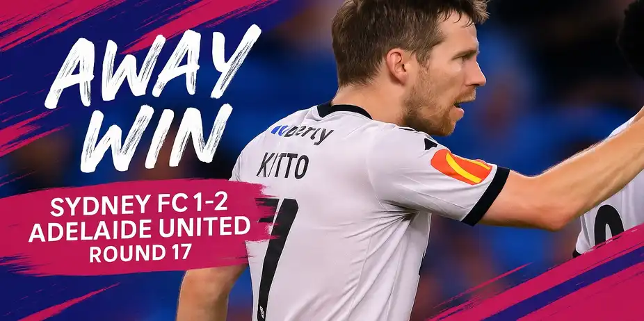 Sydney FC 1-2 Adelaide United | Round 17