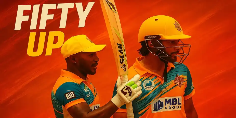 Jermaine Blackwood's 57 off 43 | Match 4