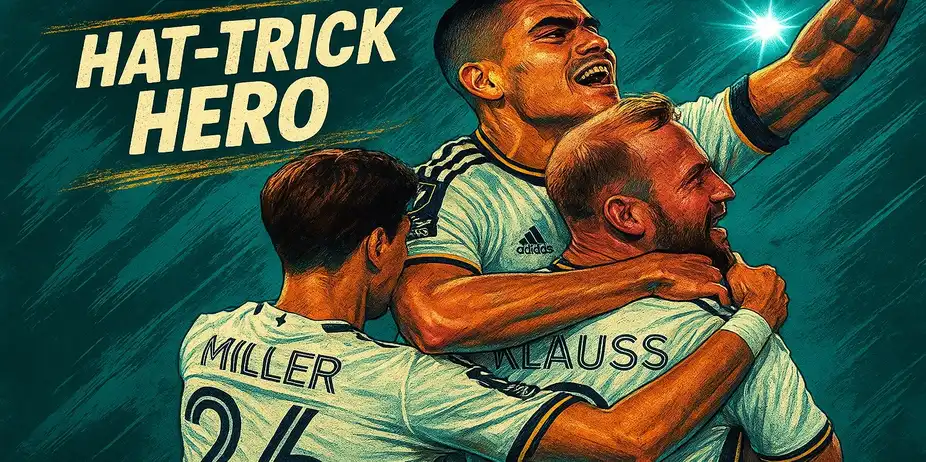 HAT-TRICK HERO! Gabriel Pec powers LA Galaxy to a dominant victory