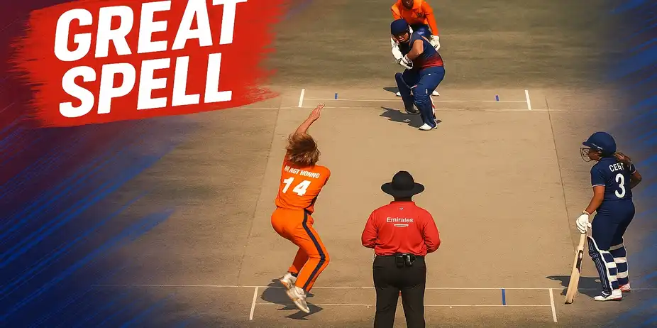 Isabel Van Der Woning's 3 for 16 | Match 10