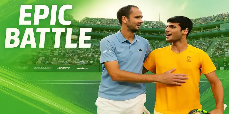 Carlos Alcaraz vs Danil Medvedev | Semi-final | Stadium 1