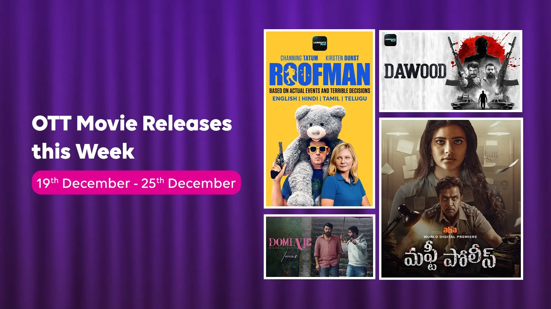 Action, Laughs & True Crime: Dawood, Godday Godday Chaa 2, Roofman Lead OTT Movies in The Week (19-25 Dec)