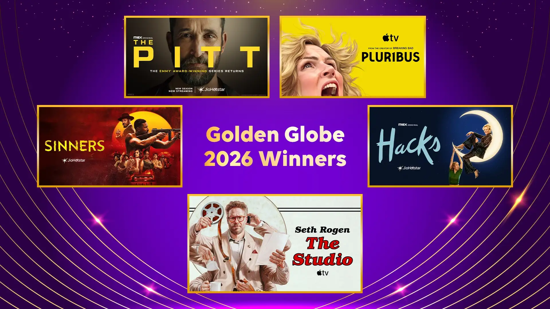 Golden Globe Winners 2026: Award-Winning Movies & Series to Watch on OTT