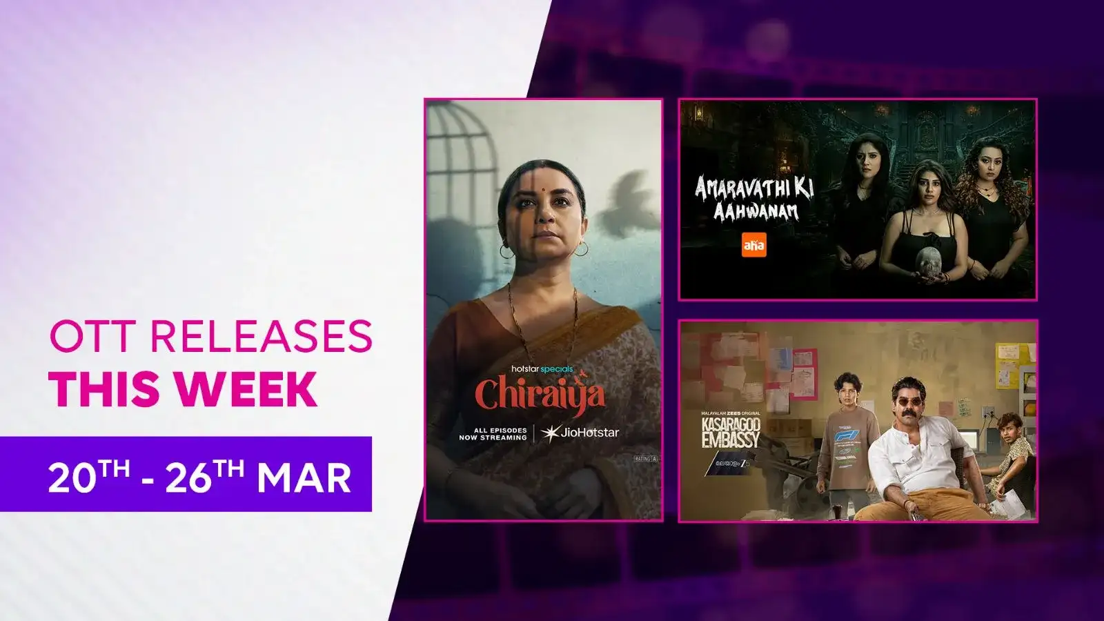 Chiraiya, Daredevil: Born Again S2, Kasaragod Embassy & more Lead This Week’s OTT Releases (20-26 March)