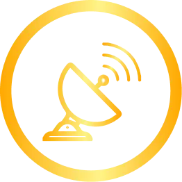 No DTH connection <br> required Icon