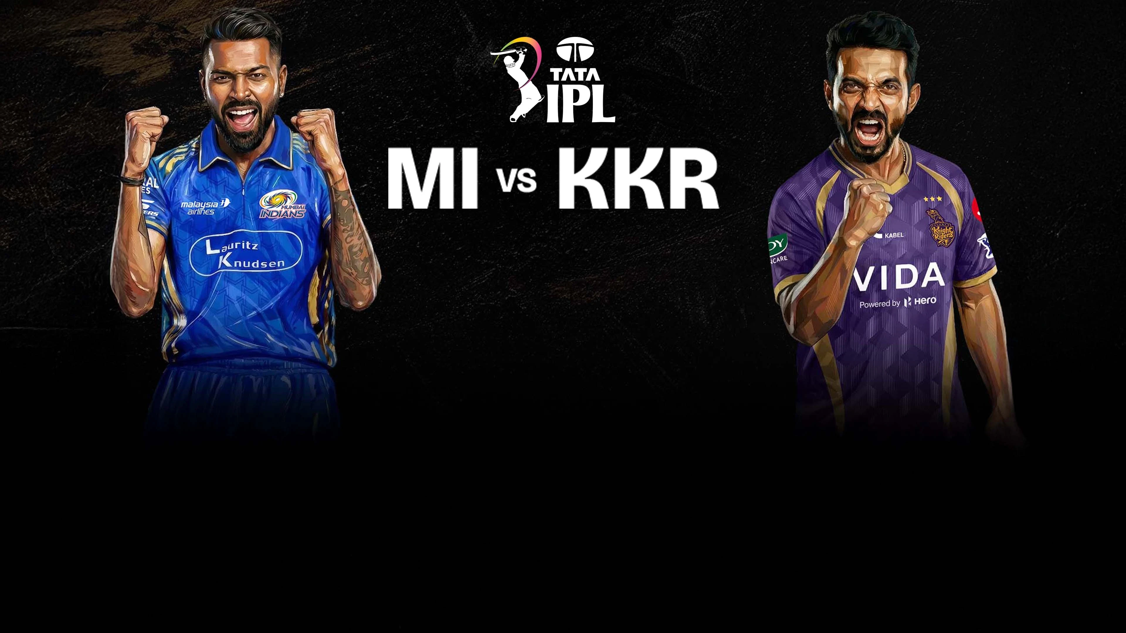 MI vs KKR: Highlights