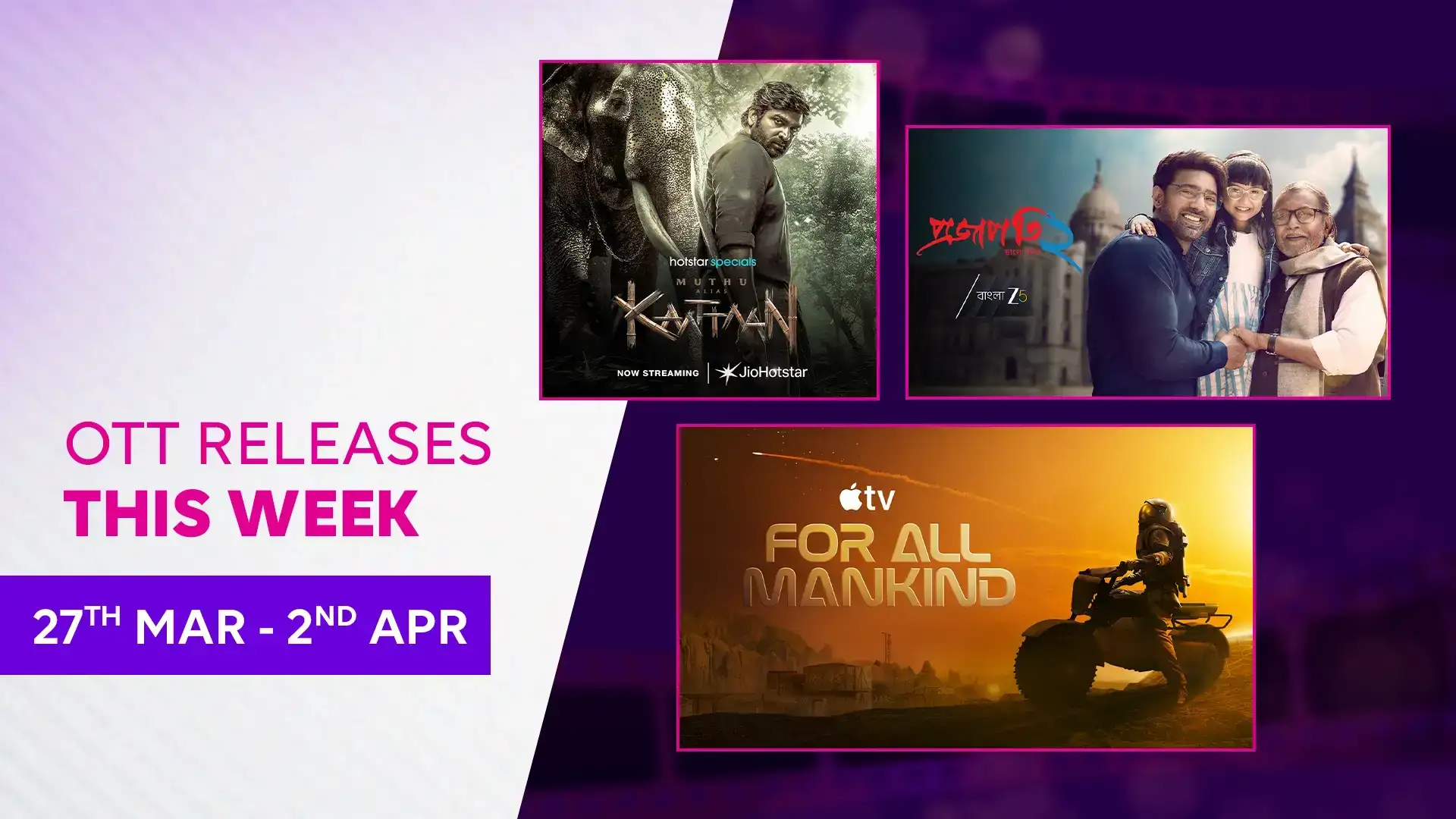 For All Mankind S5, Crime 101, Muthu Alias Kaattaan & More: Don’t Miss This Week’s OTT Blockbusters (March 27-2 April)