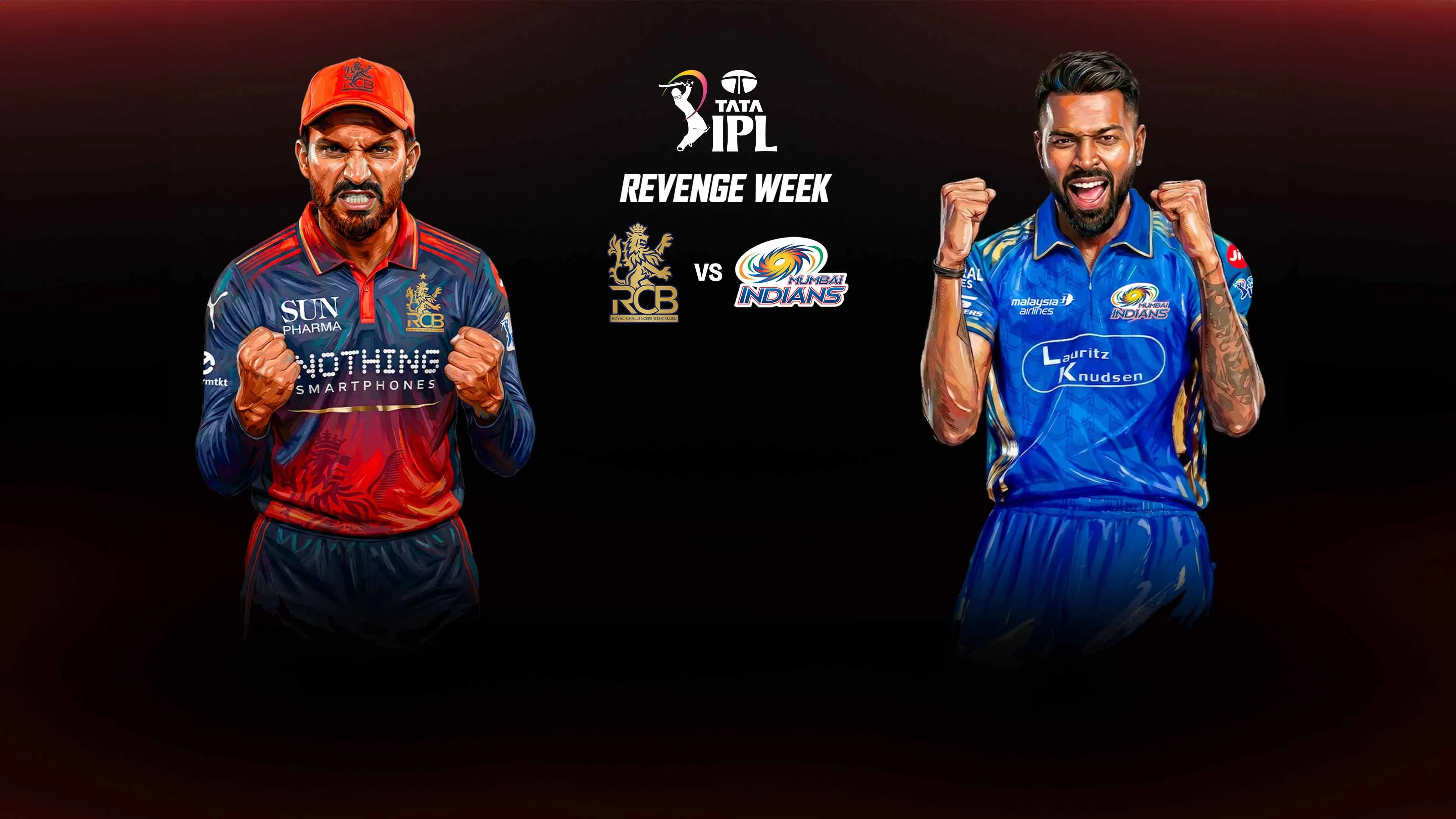 RCB vs MI: Highlights
