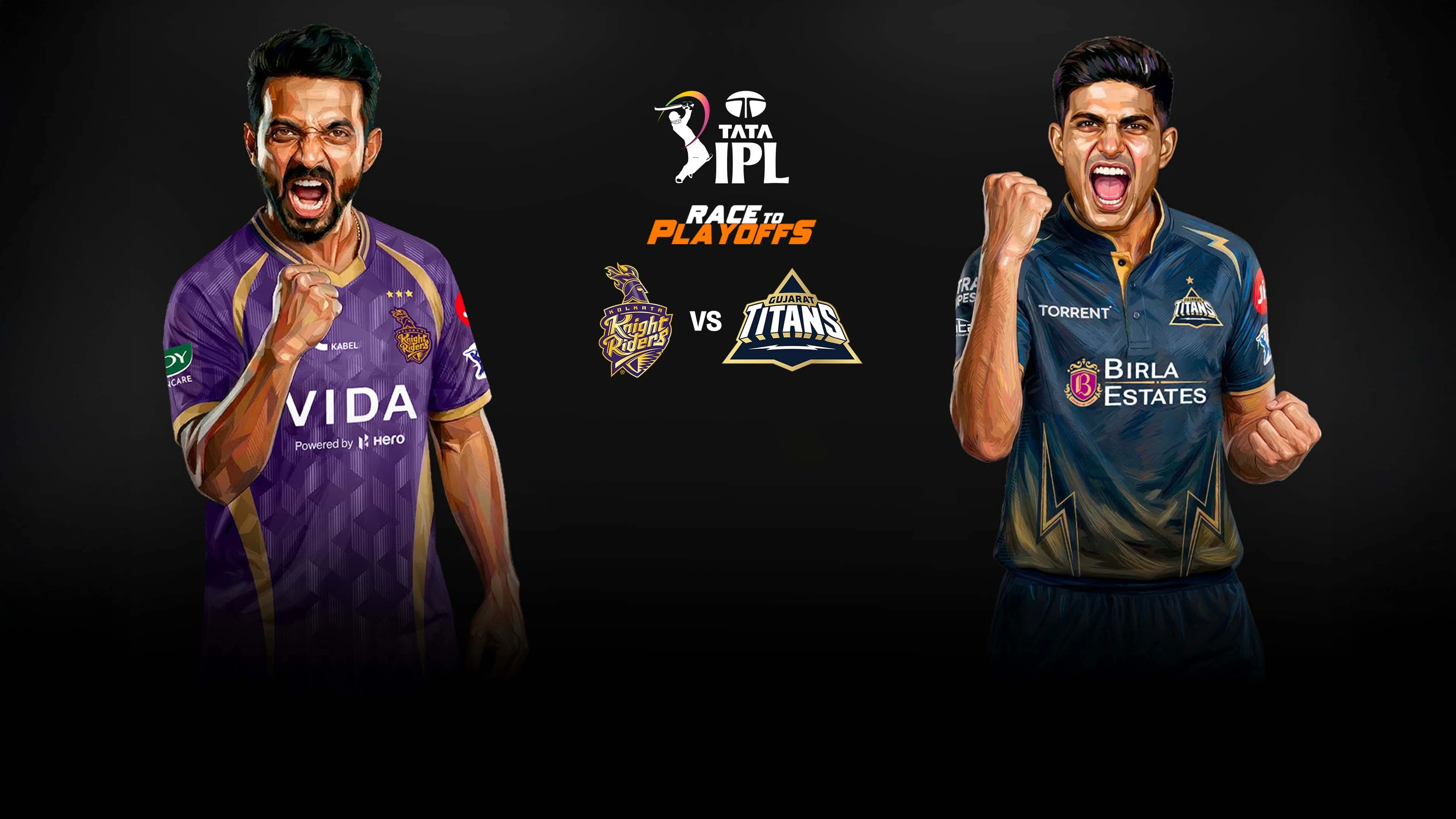 KKR vs GT: Highlights