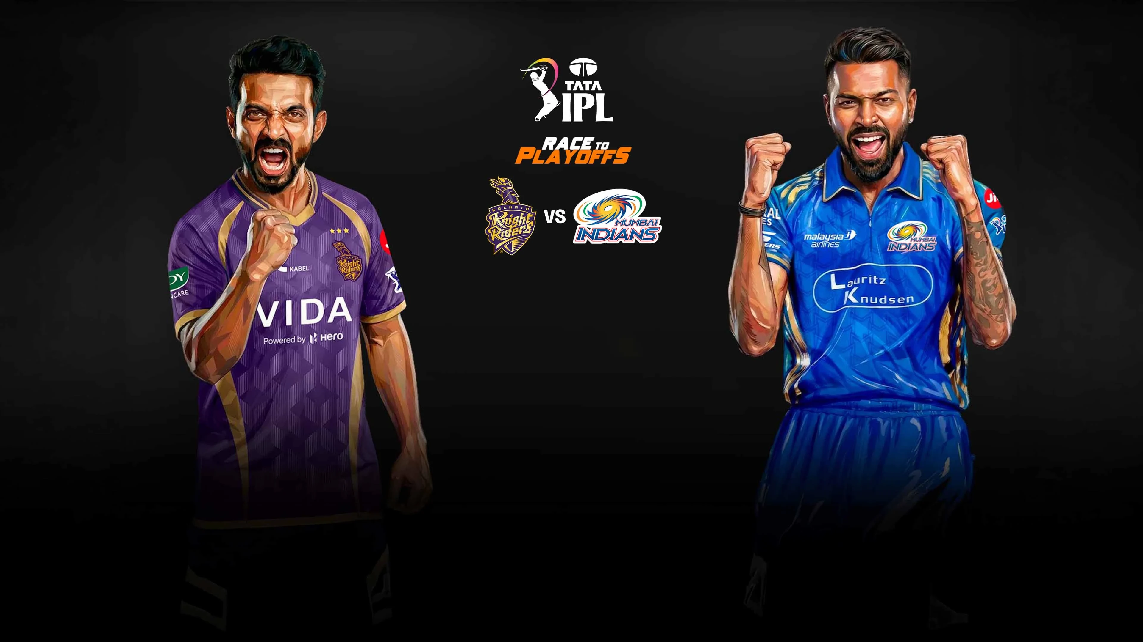 KKR vs MI: Highlights