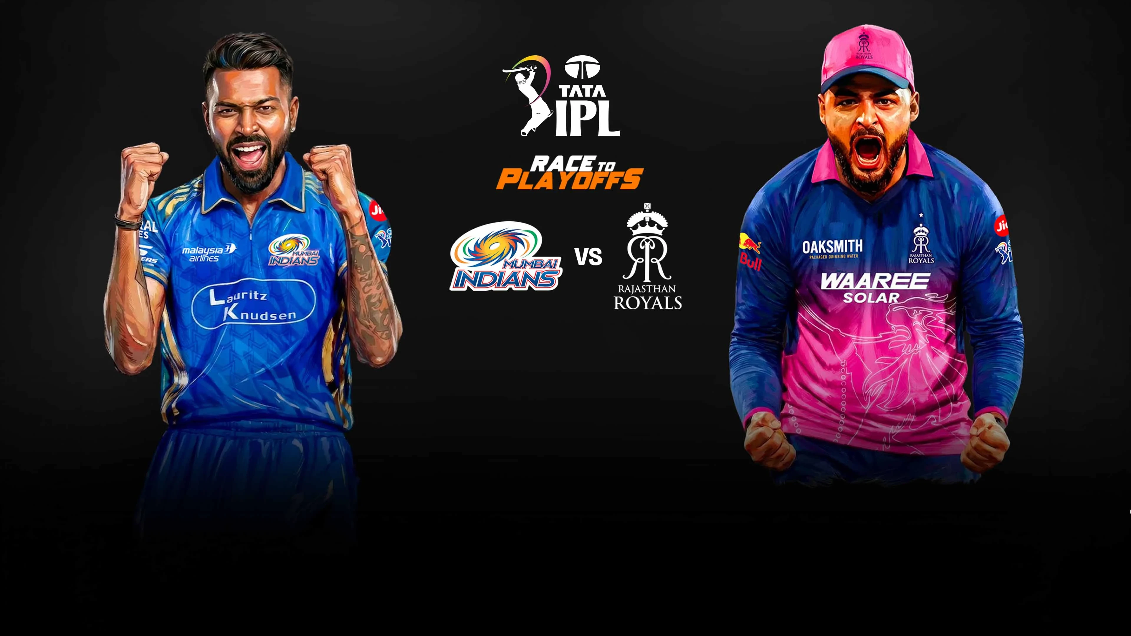 MI vs RR: Highlights