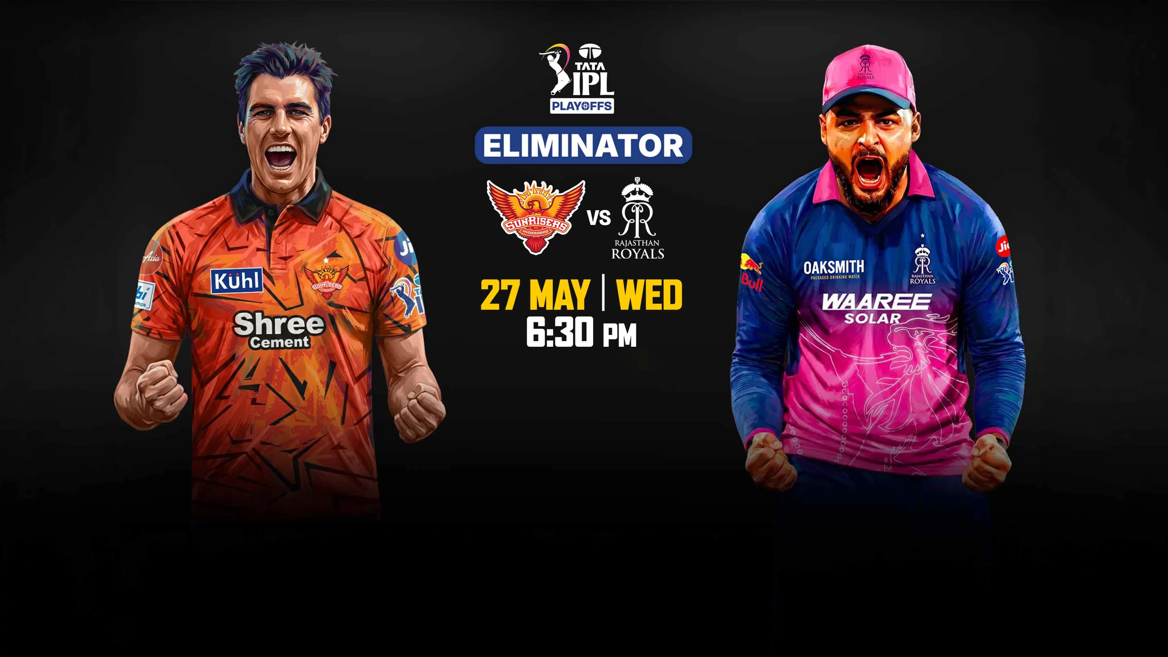Eliminator: SRH vs RR