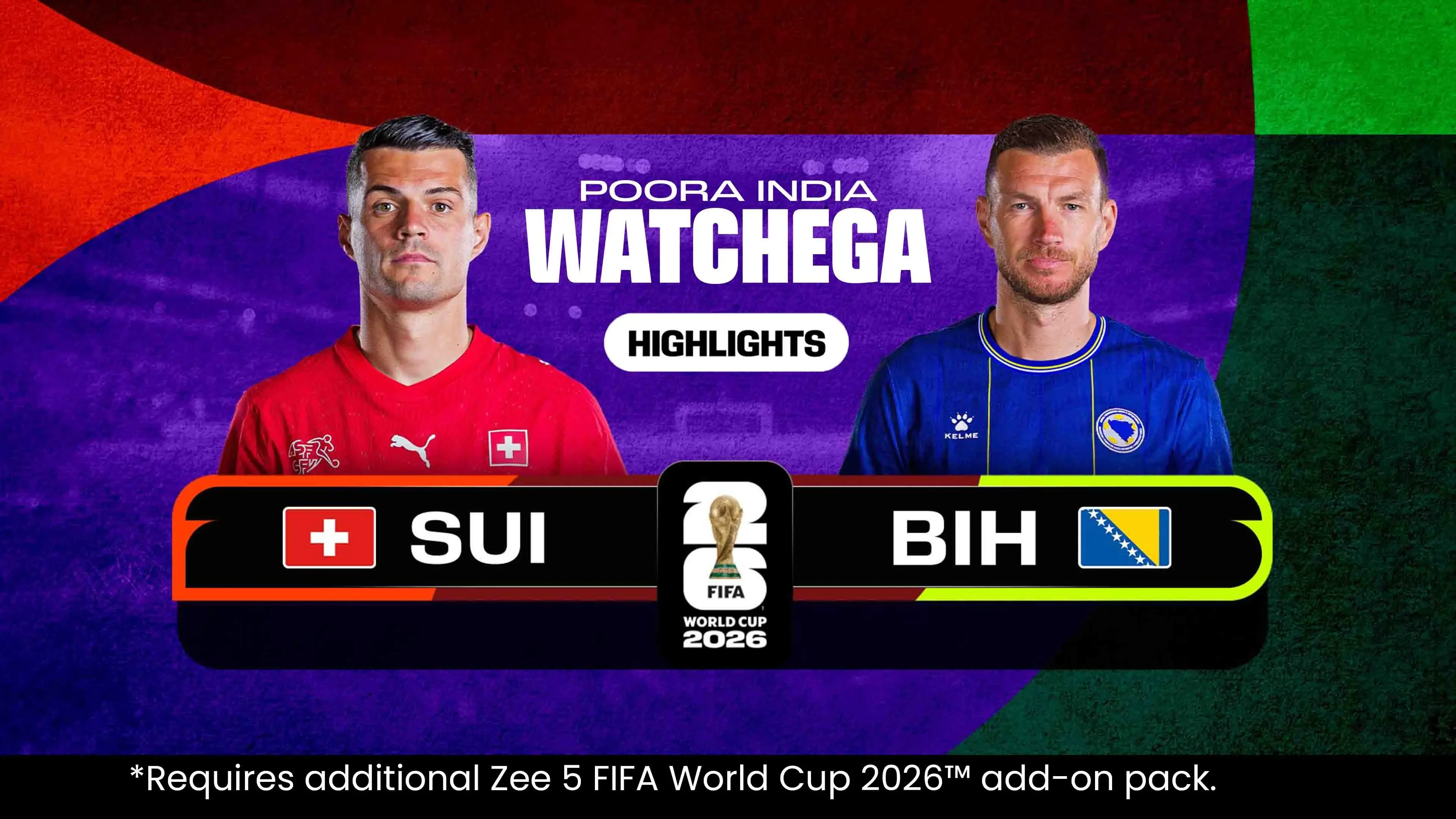 SUI Vs BIH | Highlights | FIFA World Cup 2026