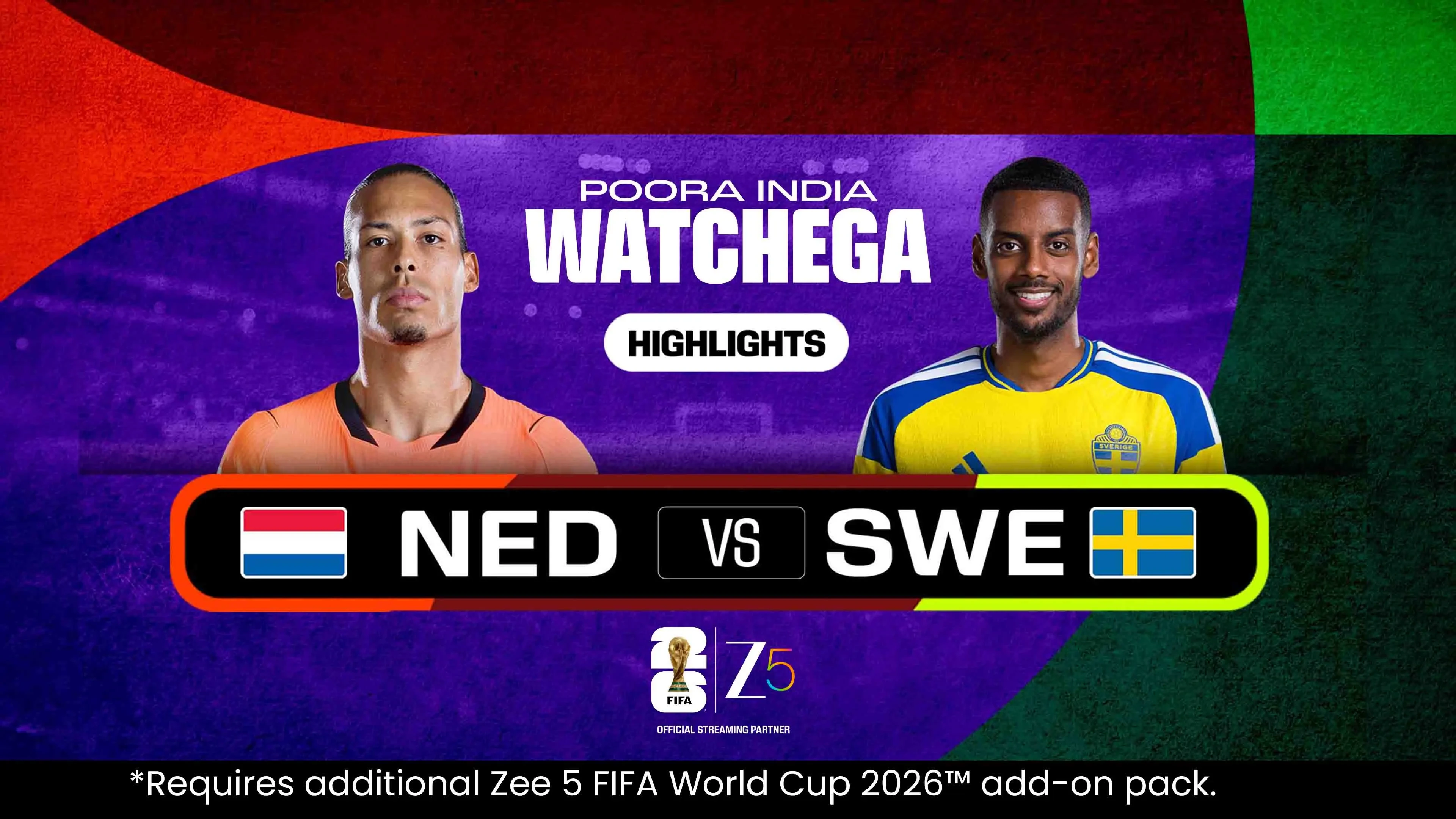 NED Vs SWE | Highlights | FIFA World Cup 2026