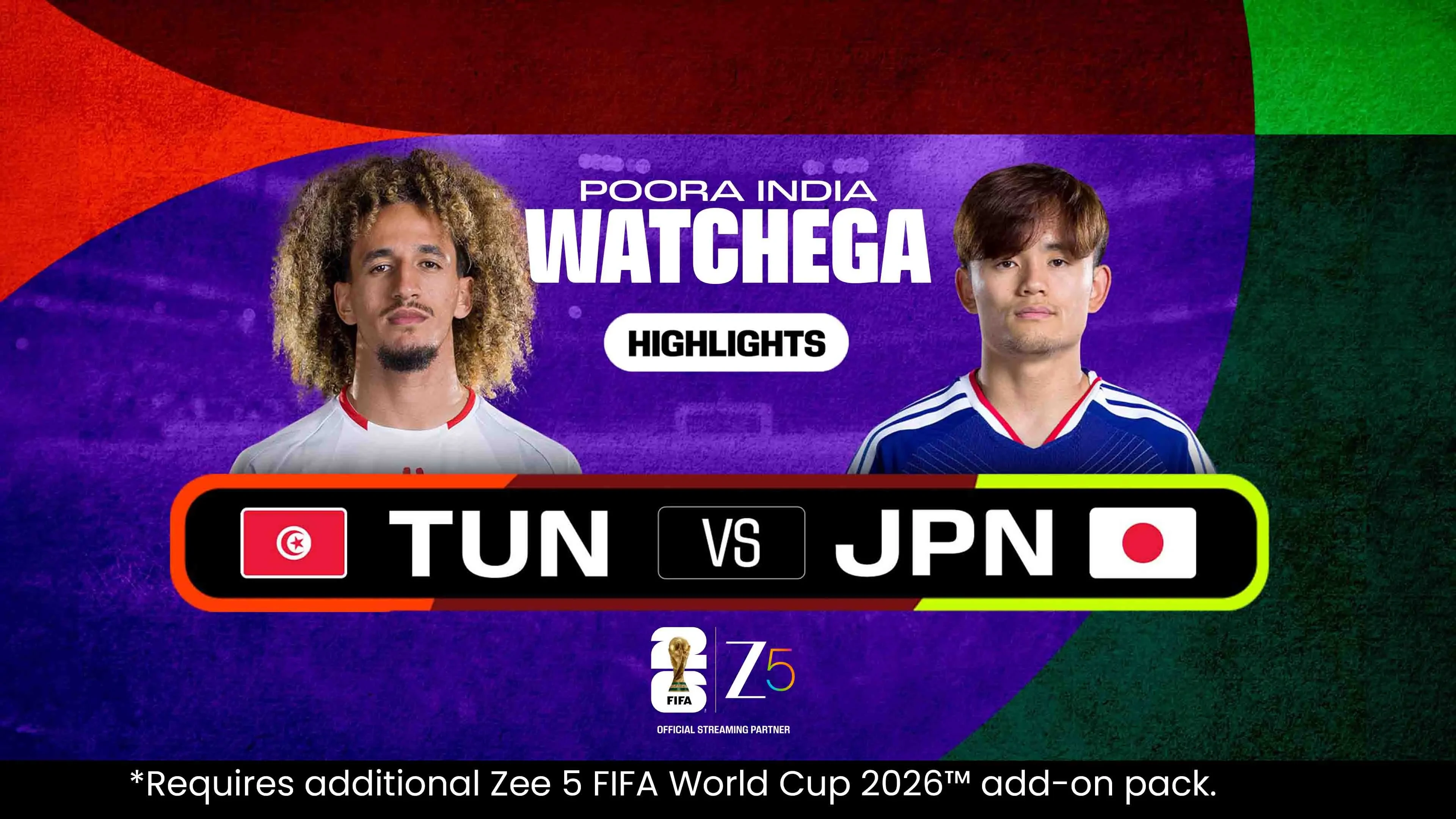 TUN Vs JPN | Highlights | FIFA World Cup 2026