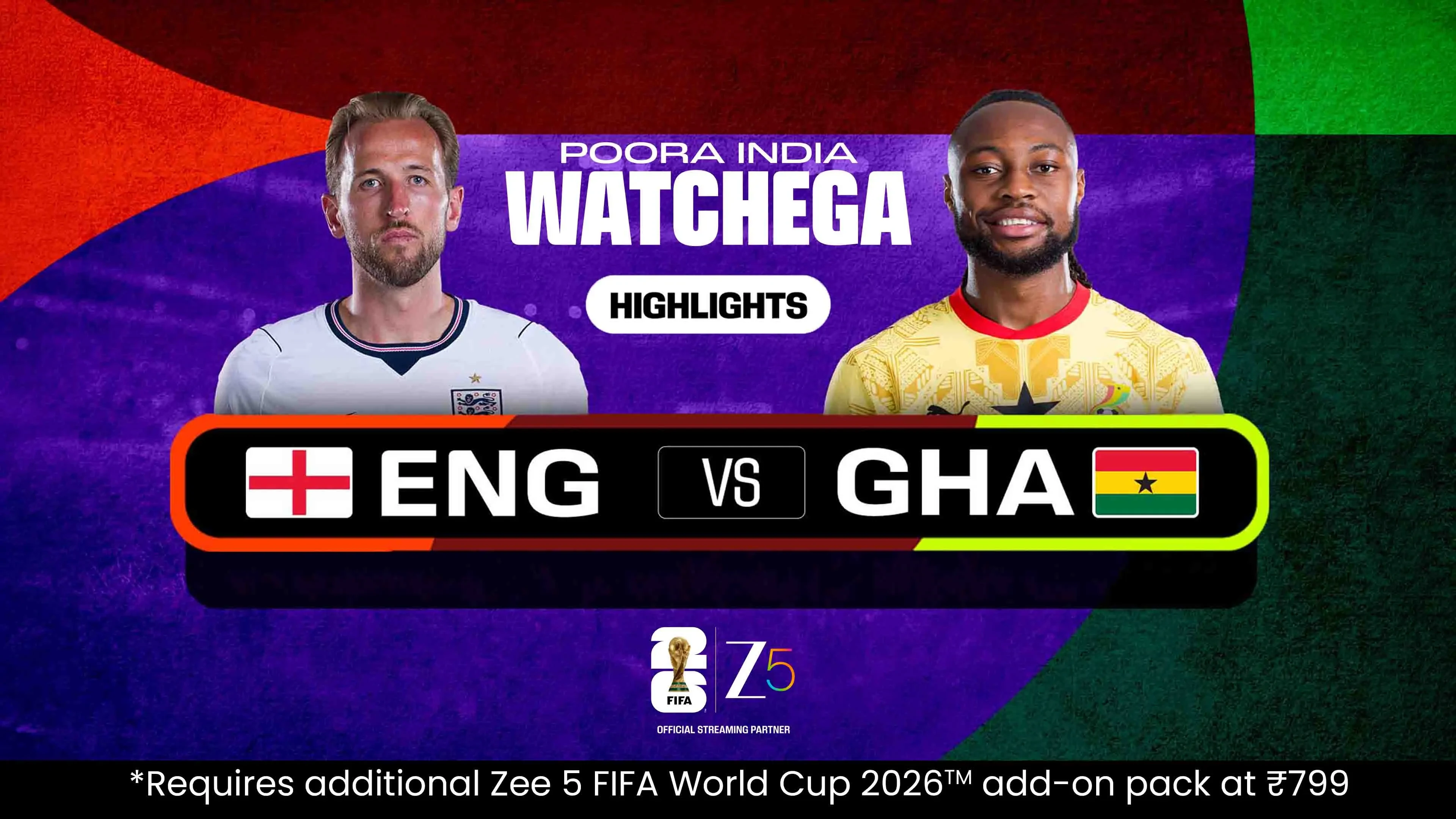 ENG Vs GHA | Highlights | FIFA World Cup 2026