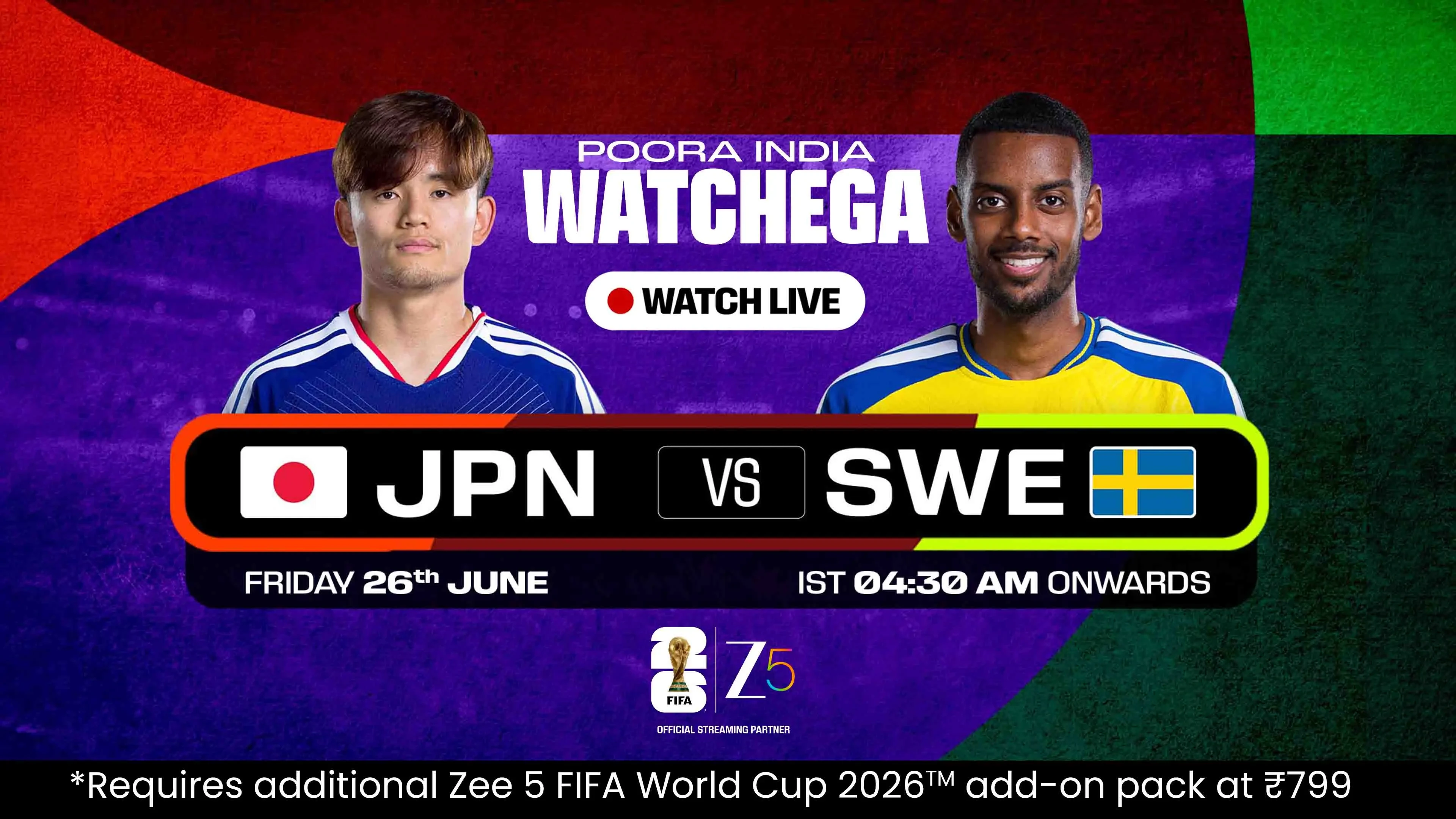 Japan Vs Sweden