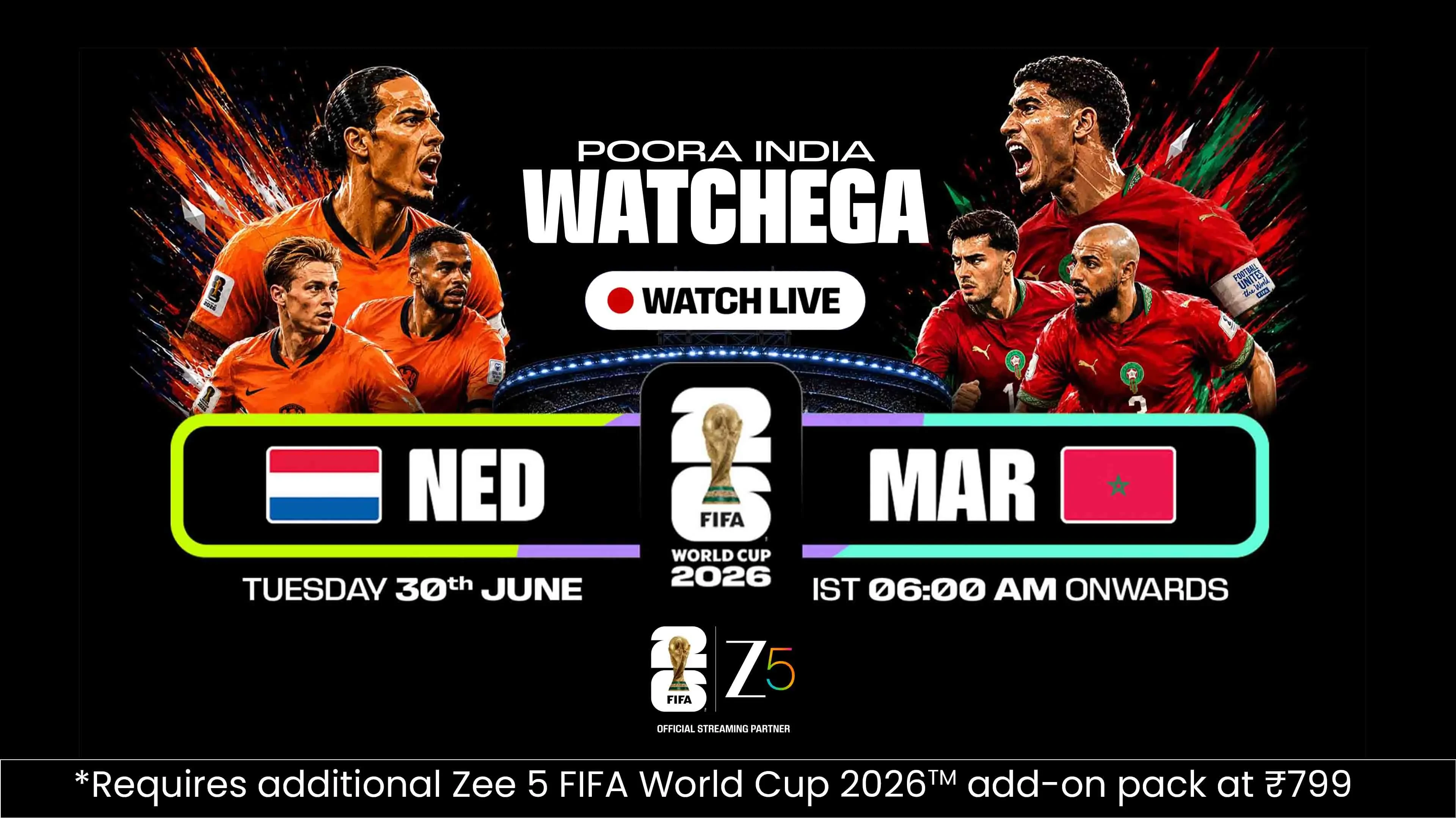 Netherlands vs Morocco