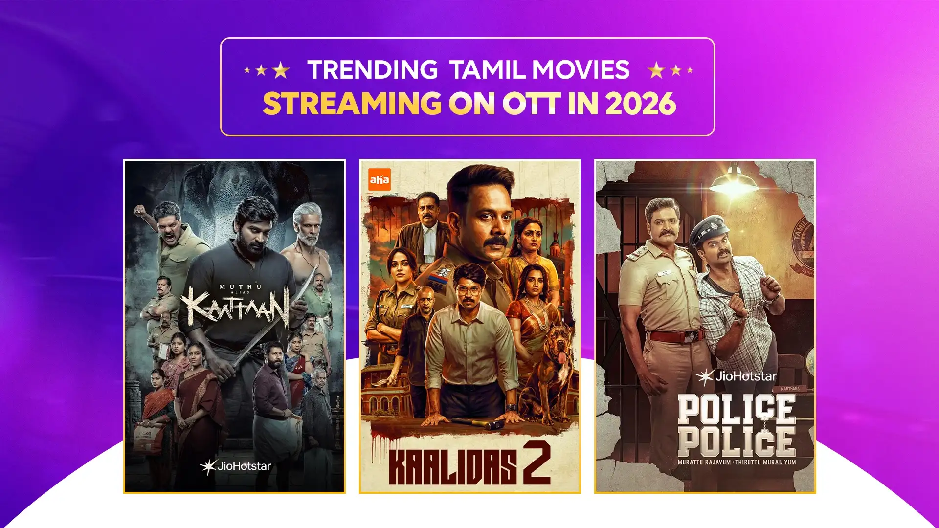 Trending Tamil Movies Streaming on OTT in 2026