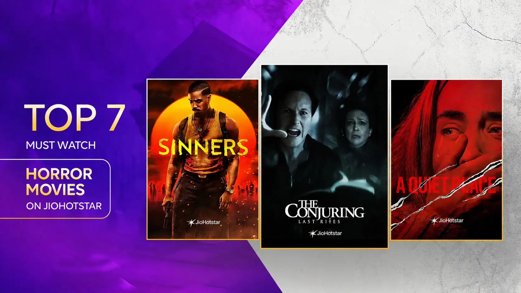 Top 7 Must-Watch Horror Movies on JioHotstar