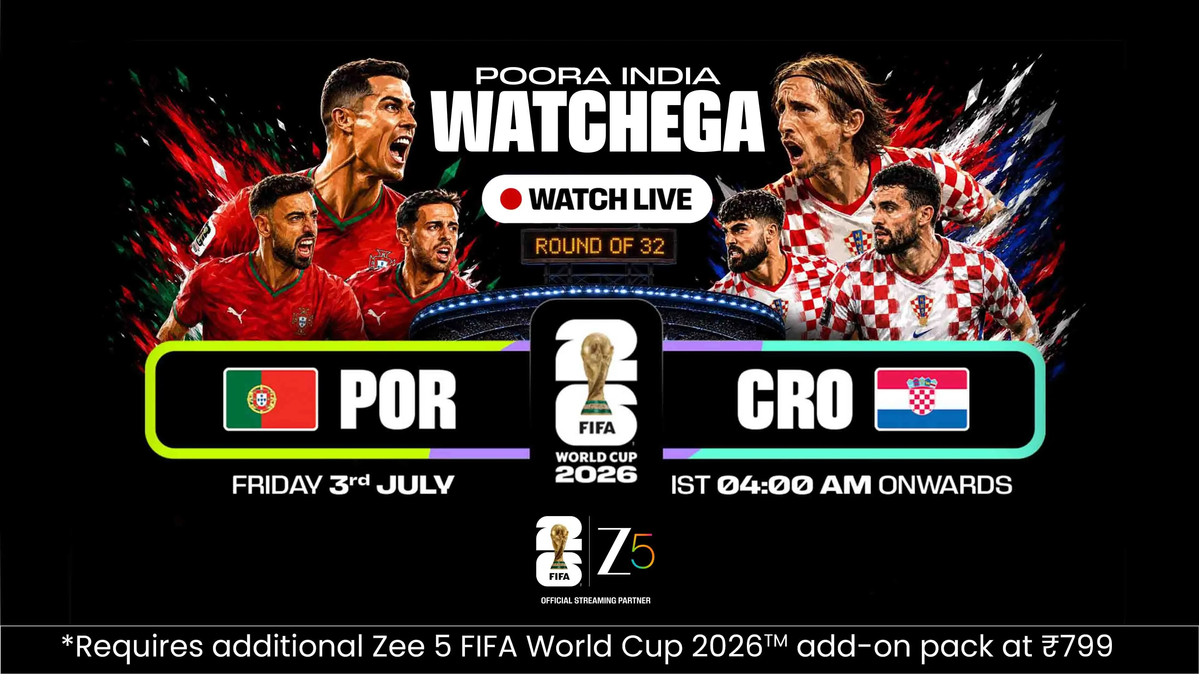 Portugal vs Croatia