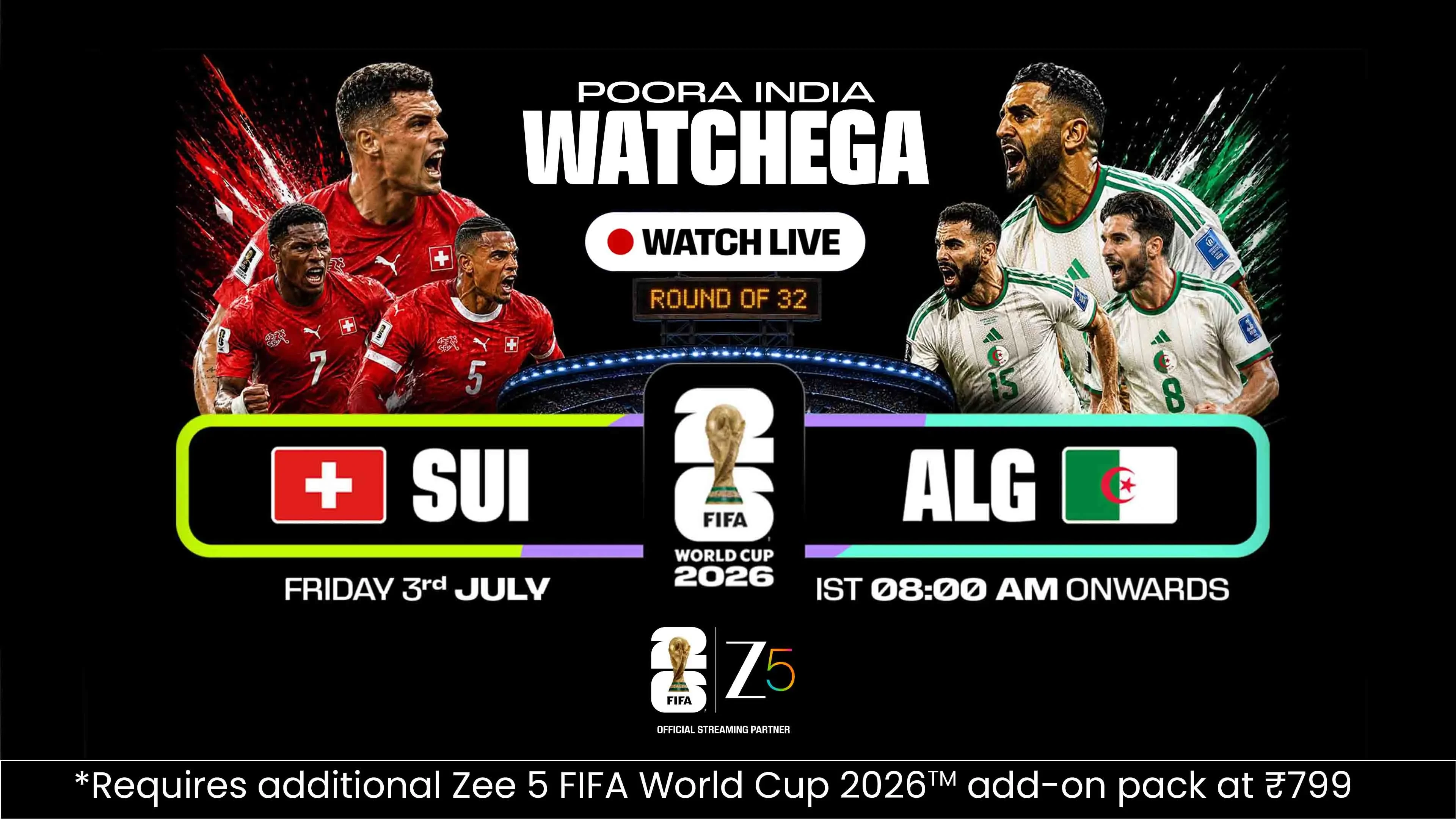 Switzerland vs Algeria