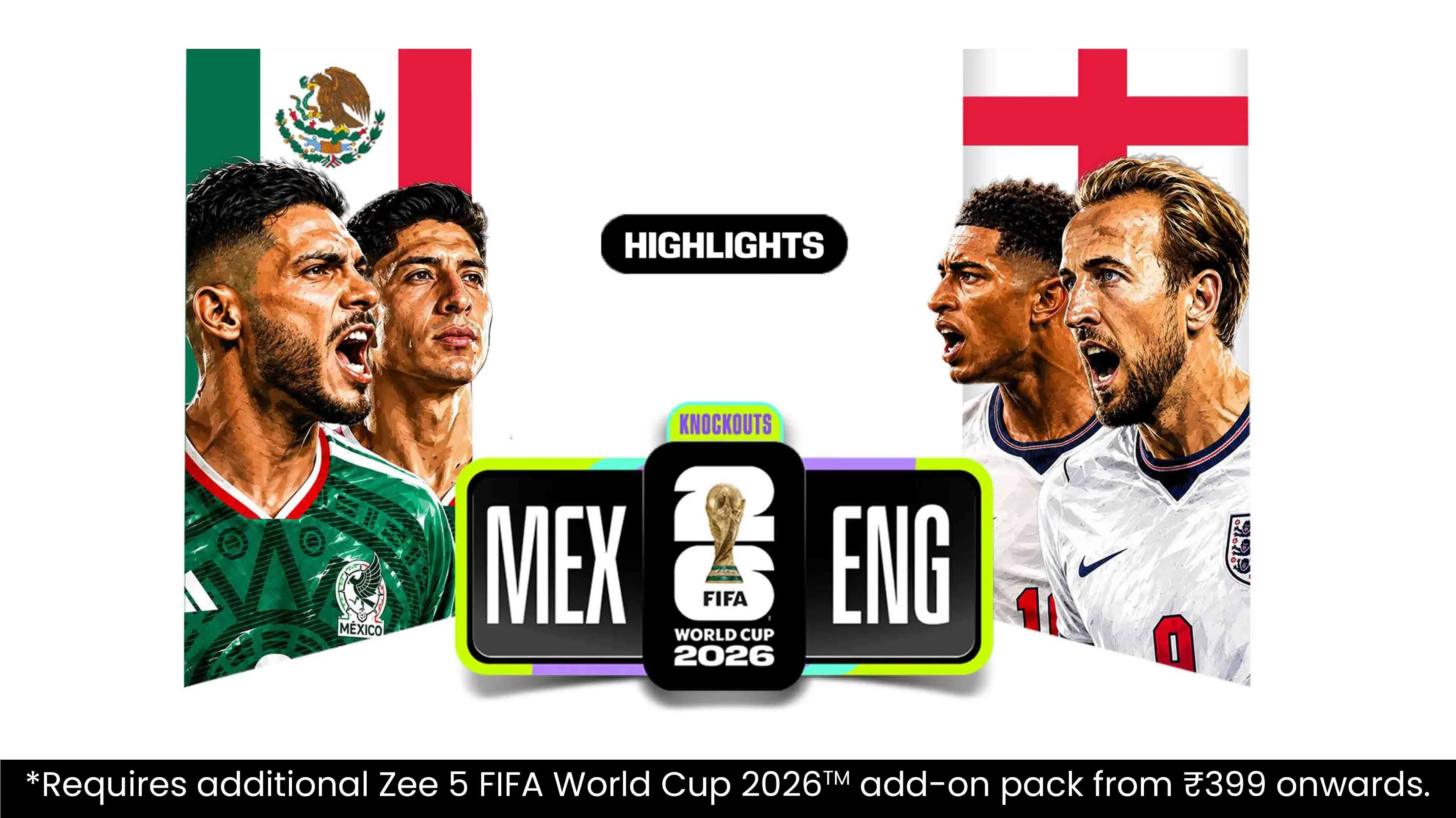 MEX Vs ENG | Highlights | FIFA World Cup 2026