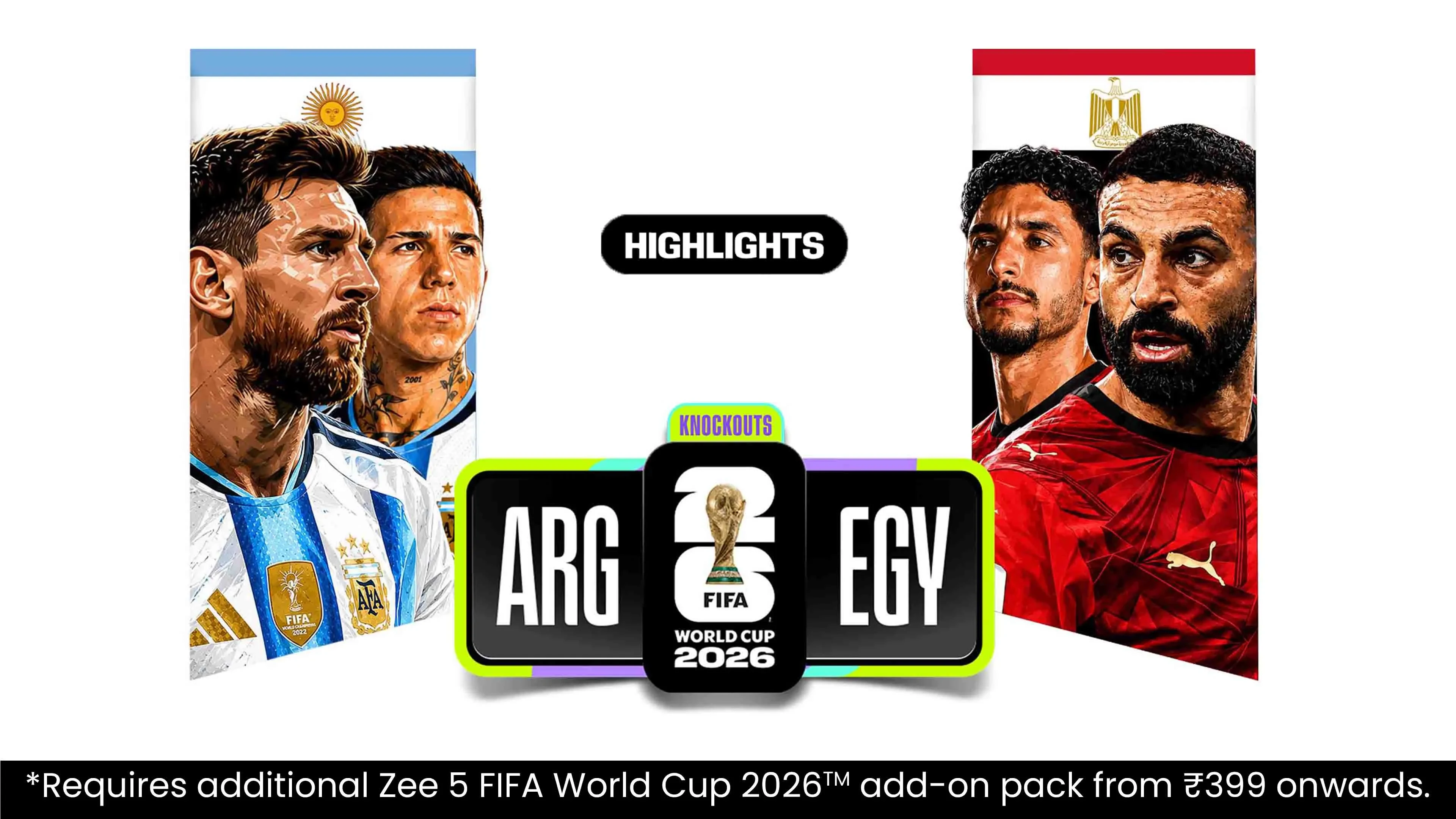 ARG Vs EGY | Highlights | FIFA World Cup 2026