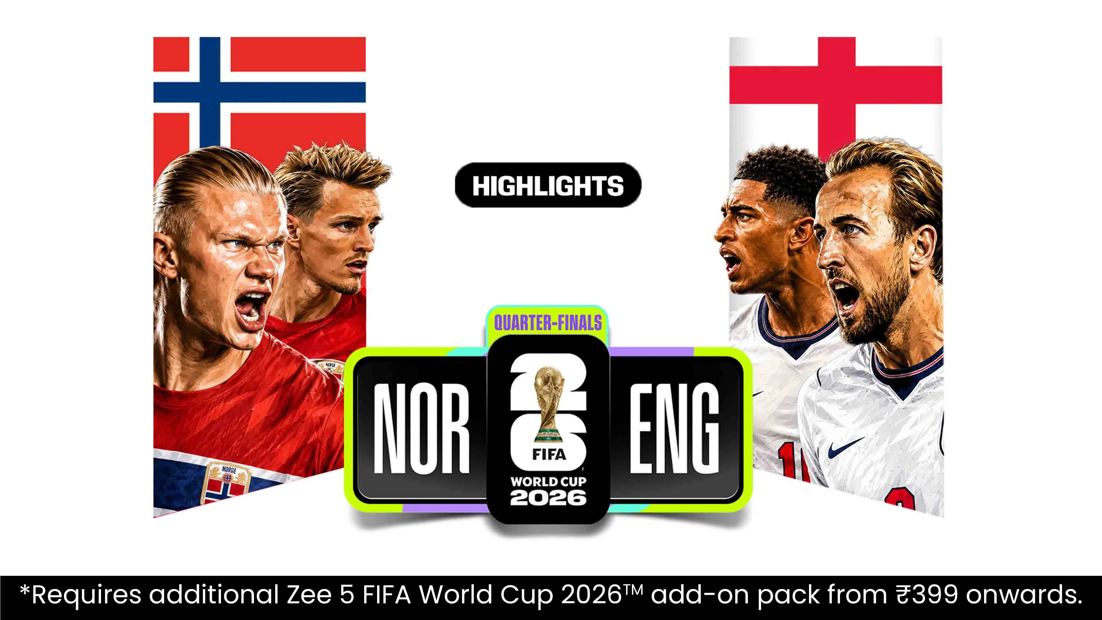 NOR Vs ENG | Highlights | FIFA World Cup 2026