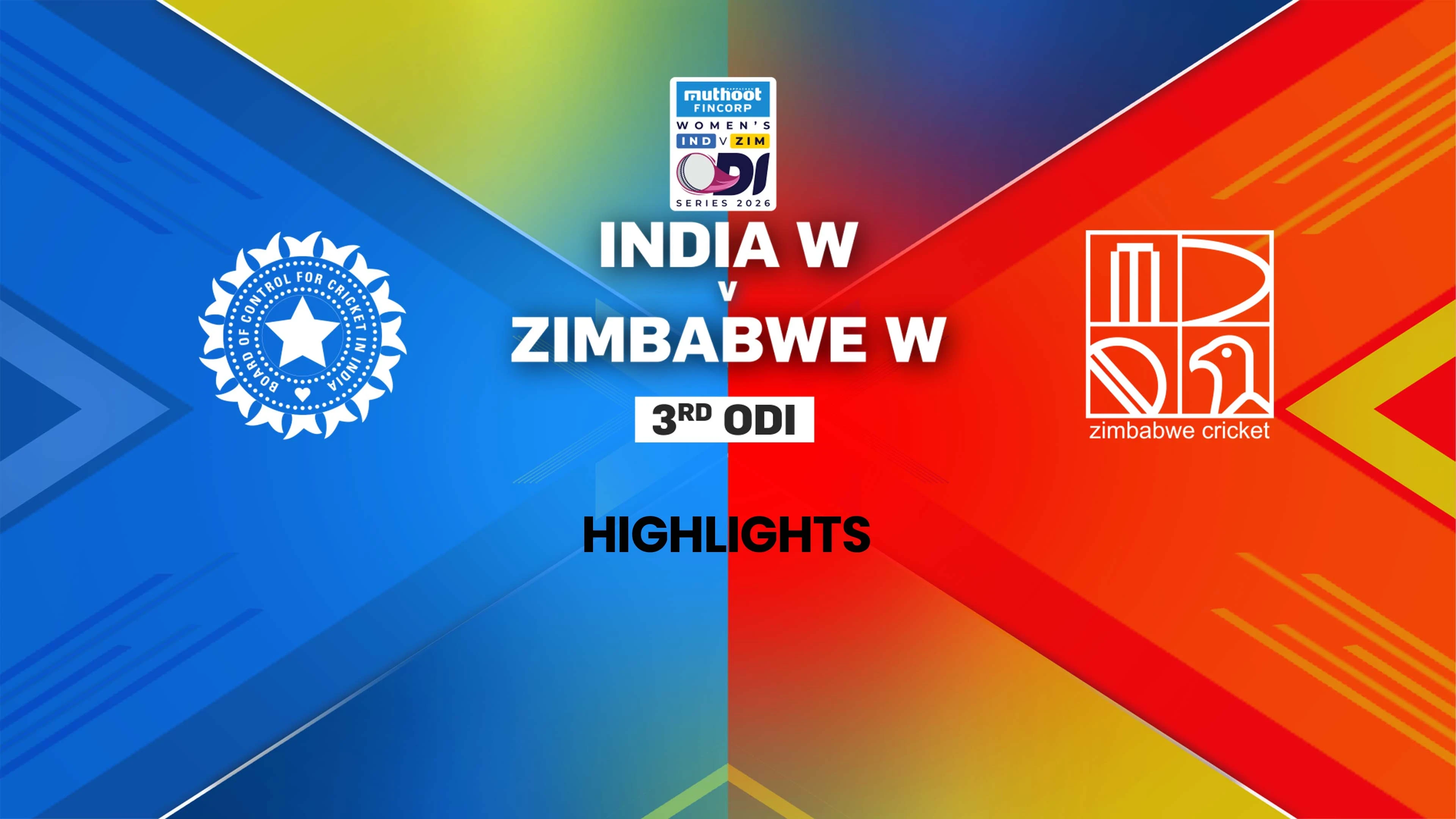 India Women vs Zimbabwe Women: 3rd ODI, Highlights